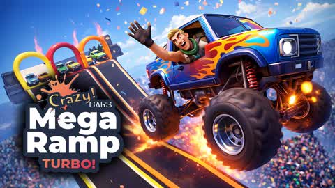 Crazy Cars Mega Ramp TURBO🔥🚗🔥