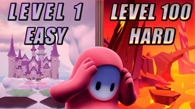 ⭐ 100 FALL GUYS SUPER CHALLENGES ⭐