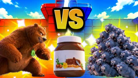 🔴🔵 RED VS BLUE BEAR BATTLE 🔴🔵