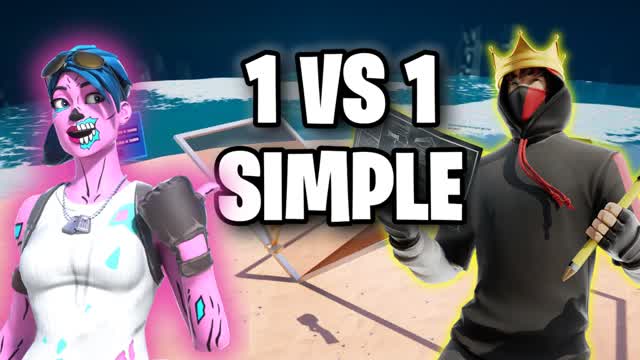 SIMPLE 1VS1🔥CUSTOM CROSSHAIRS & RES