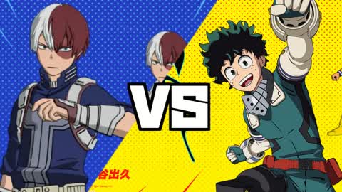ヒロアカ/Deku vs Shoto PVP/デクvs轟焦凍