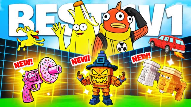 BEST 1V1 FFA - ALL GUNS & RIDES VEHICLES