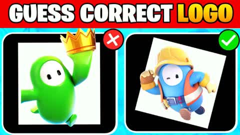 GUESS POPULAR LOGOS⭐ QUIZ PARKOUR MINI