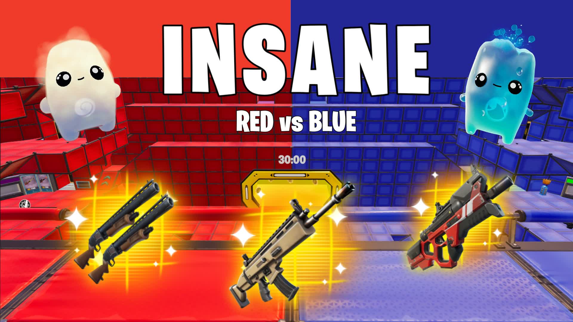 INSANE RED VS BLUE 🔴🔵