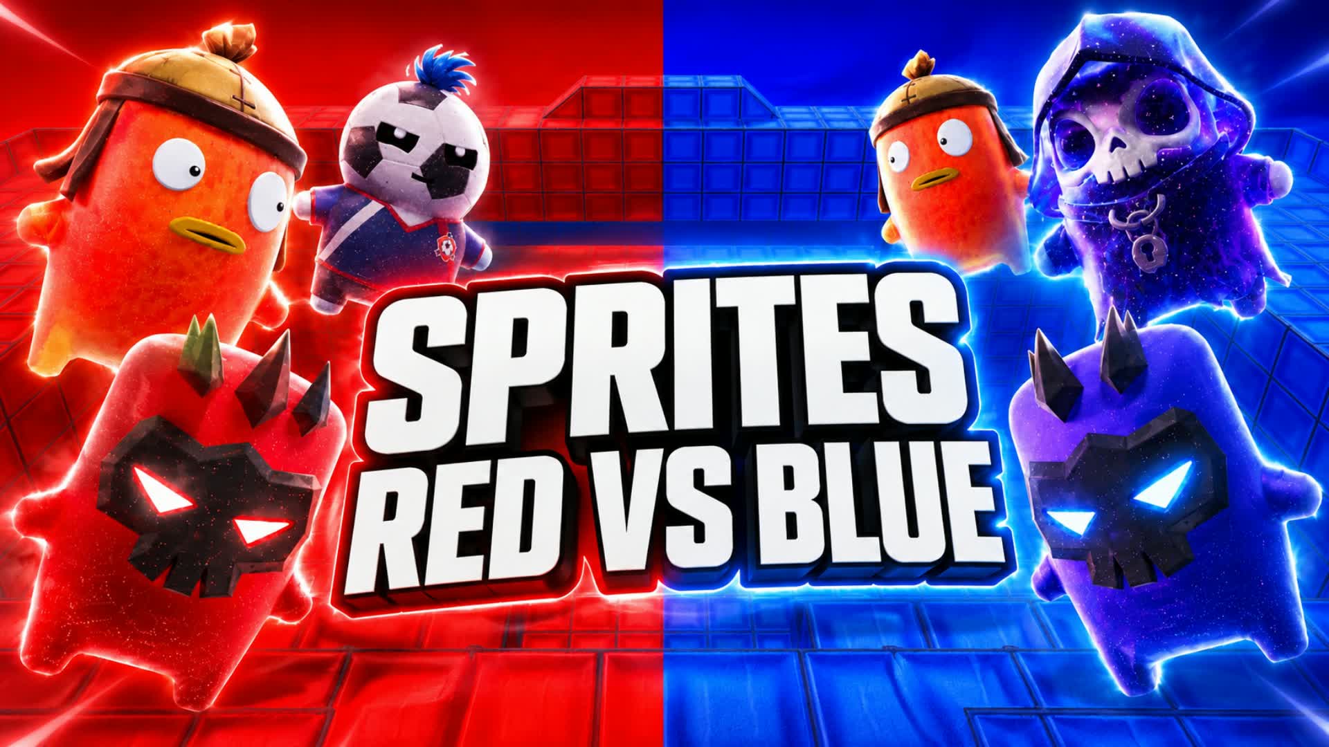 SONIC RED VS BLUE