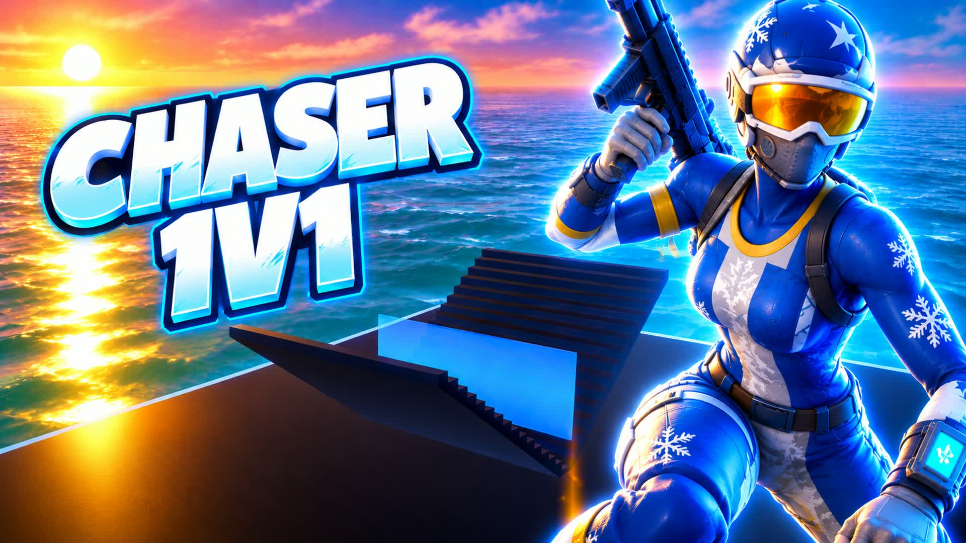 Chaser 1v1 Build Fights! - Fortnite island 1478-8759-4171 by tt chaserfnt