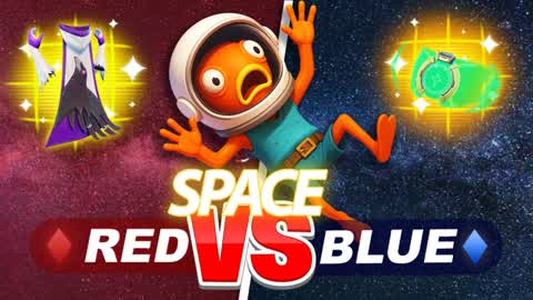 🚀🌟 SPACE RED vs BLUE 🔴🔵👾