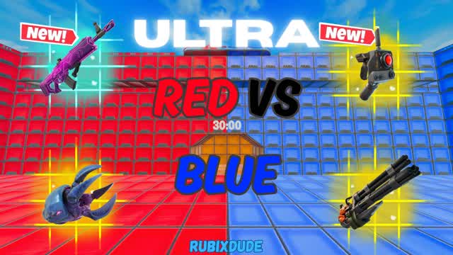 ULTRA RED VS BLUE - Every Gun + Secrets