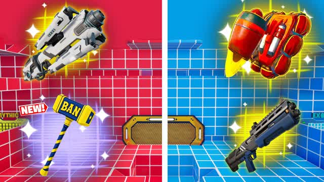 RED VS BLUE 🔴🔵 1v1-1v1