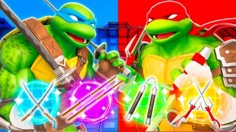TMNT EXTREME RED VS BLUE 🔴🔵 RANKED 🏆