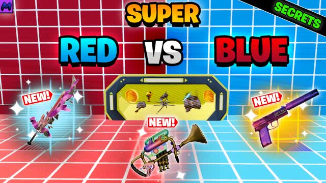 Superhero Red vs Blue 🔴🔵 Super Powers