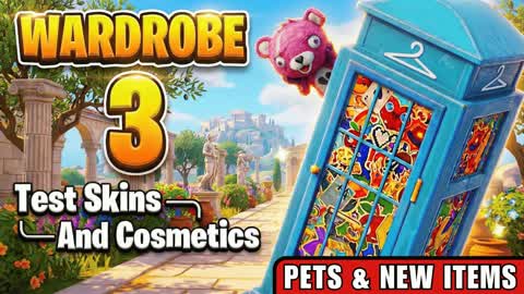 WARDROBE 3 đ TEST SKINS, OUTFIT, LOCKER