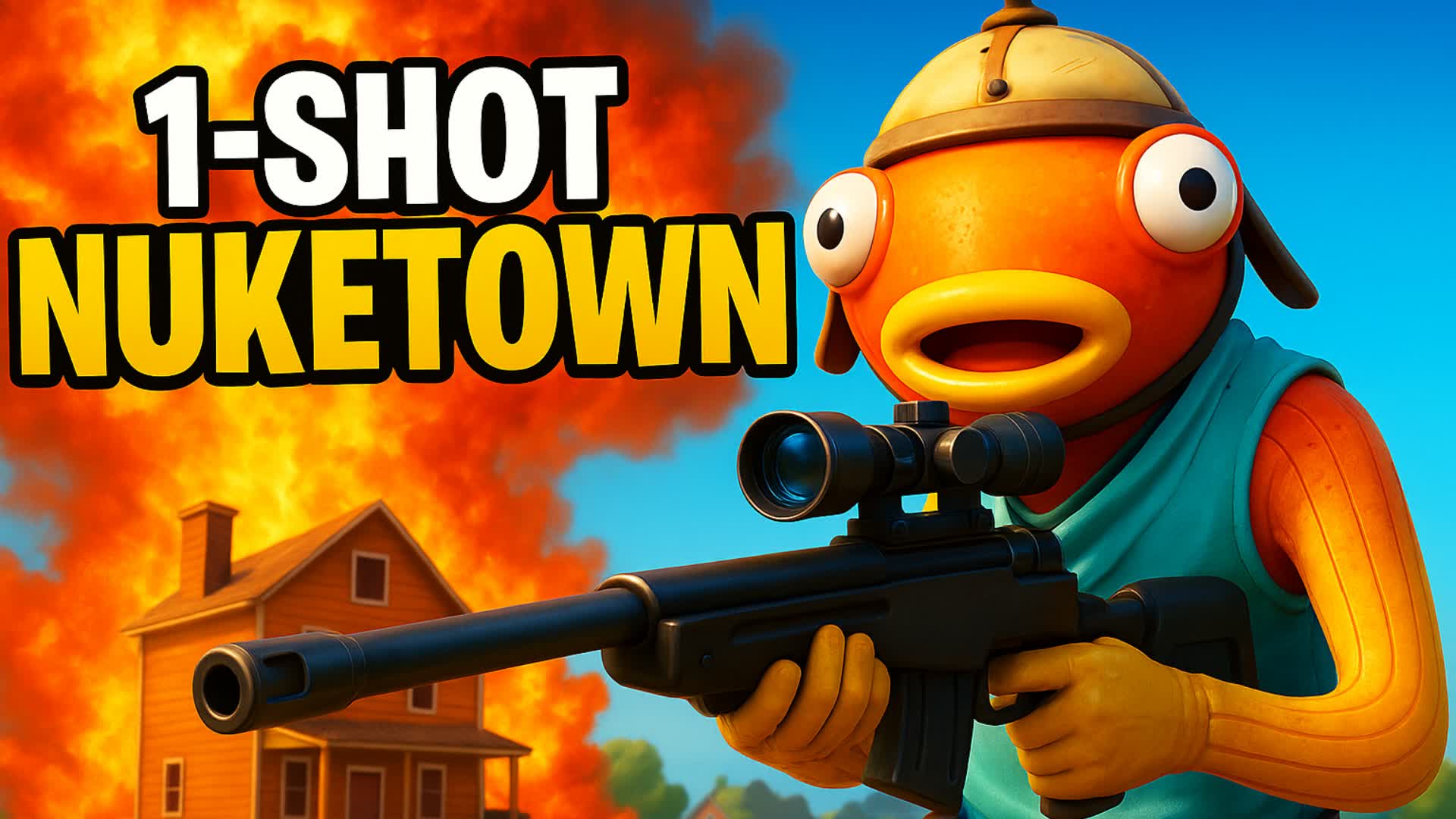 🎯1-SHOT NUKETOWN 2025 FASTEST Map!