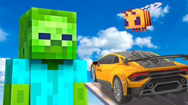Capture 1 – MINECRAFT MEGA RAMP RACE
