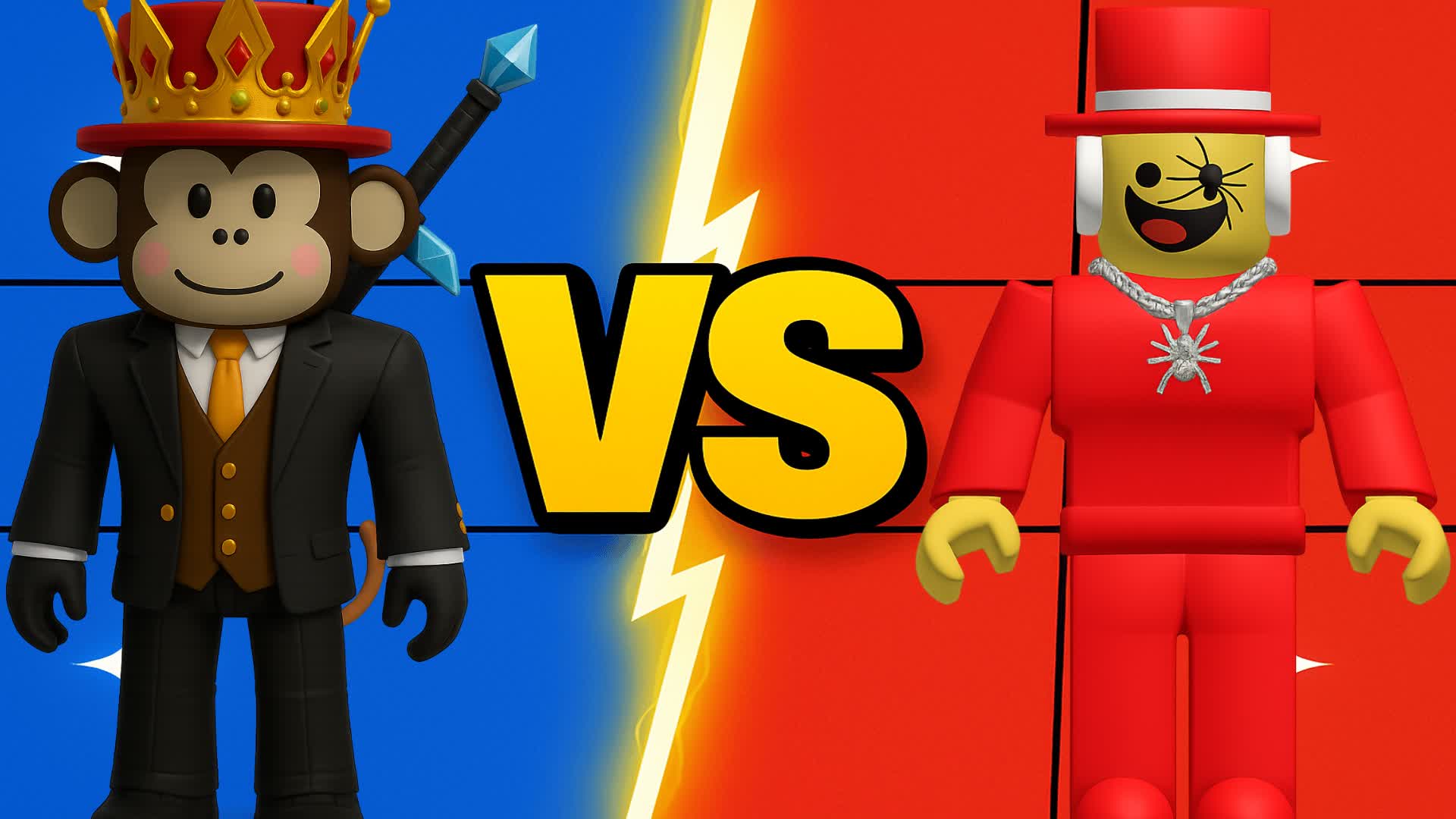 ✨⚡Mega Super Jandel vs Sammy✨⚡ 🔴 vs 🔵