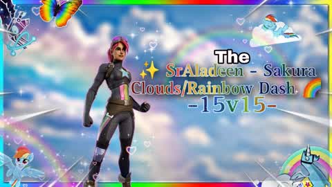 🌥️15v15-SrAladeen Clouds/Rainbow Dash🌈