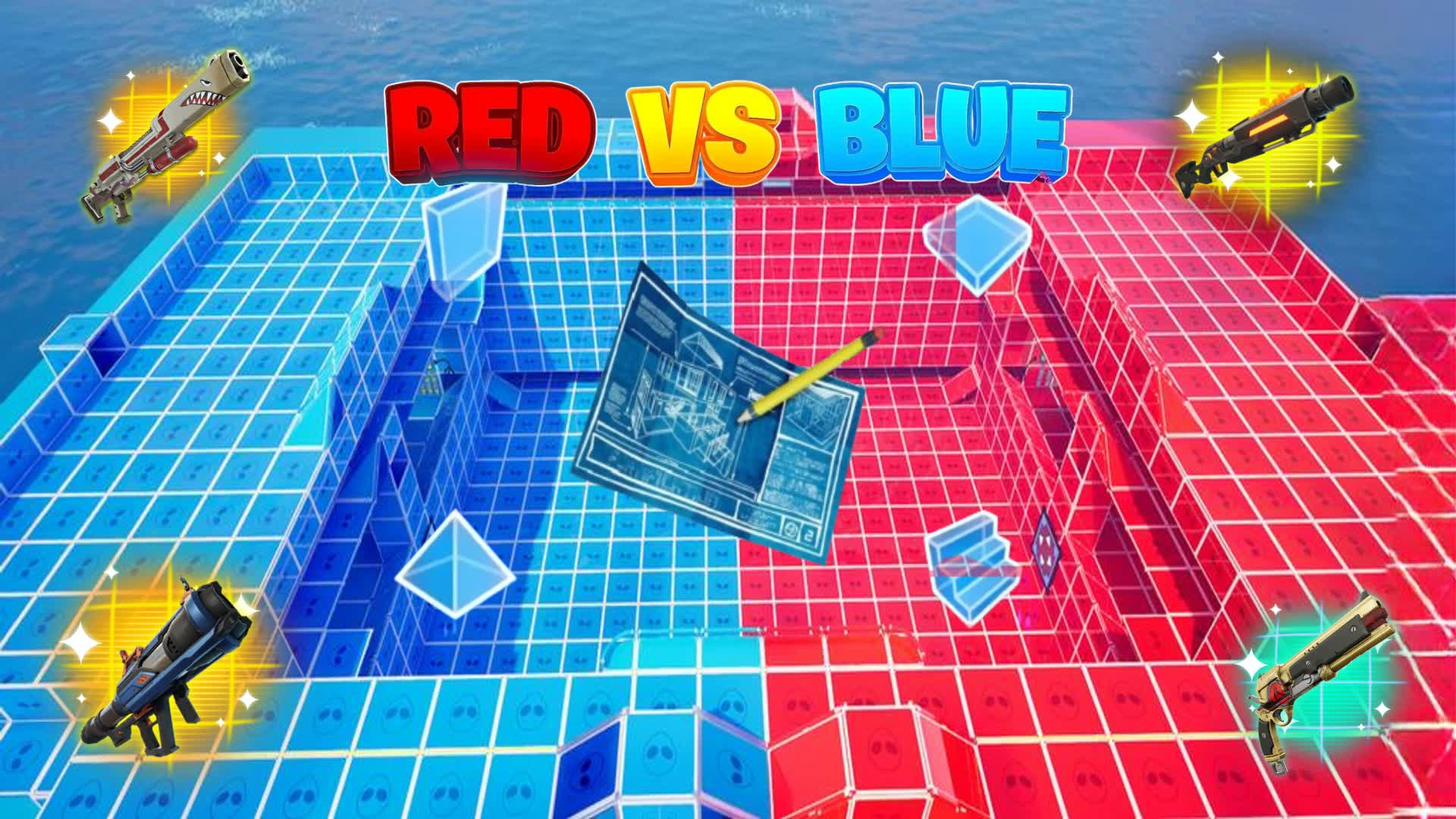 67 面白い赤対青 67