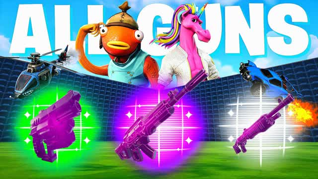 ULTIMATE ALL GUNS & RIDES 1V1 FFA