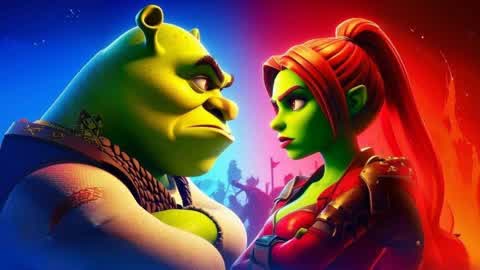 🟢SHREK VS FIONA🔴