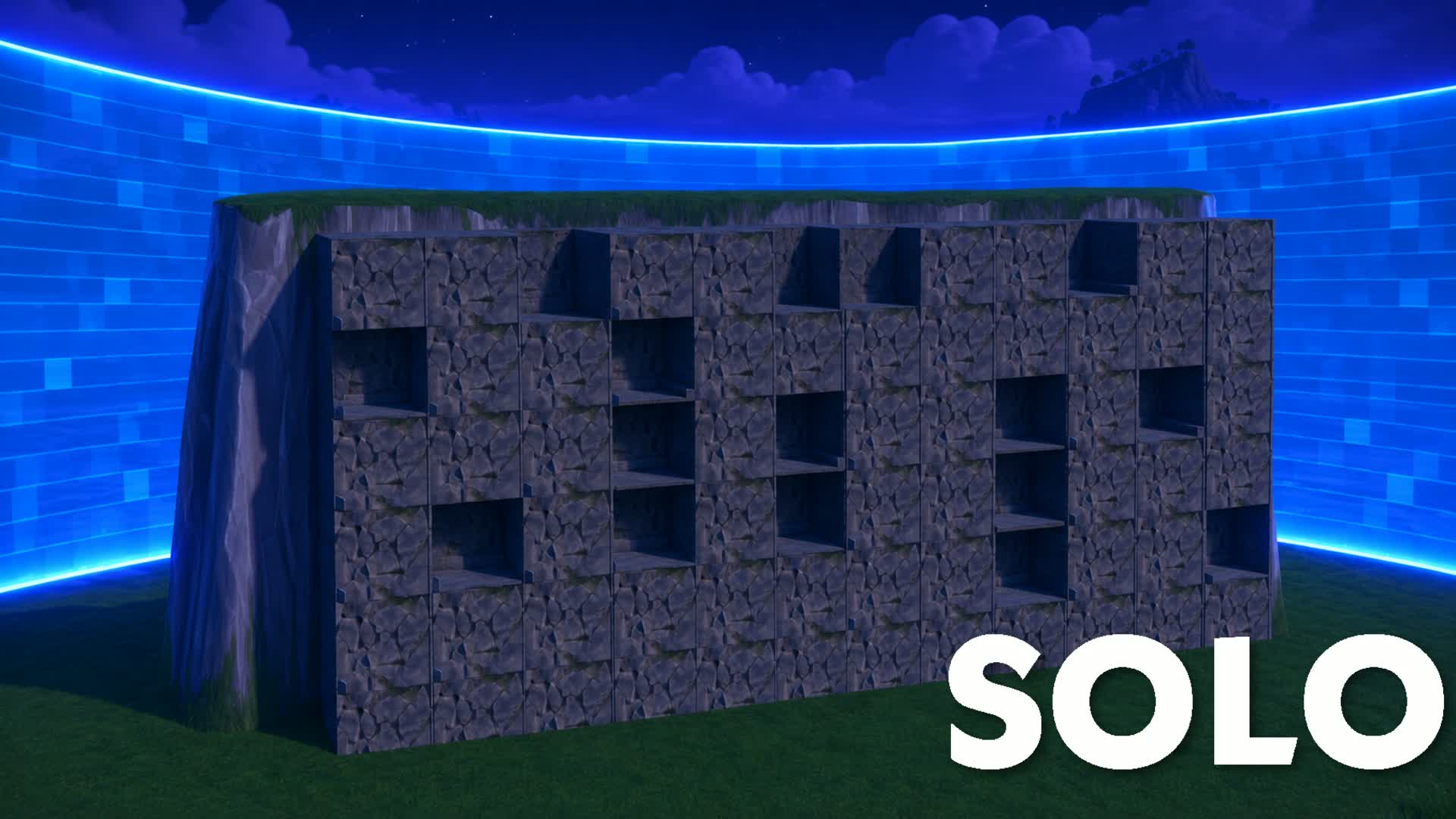 SOLO ZONE WARS 32 PLAYERS