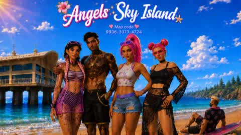 Angel's Sky Island ☀️🌊🌴