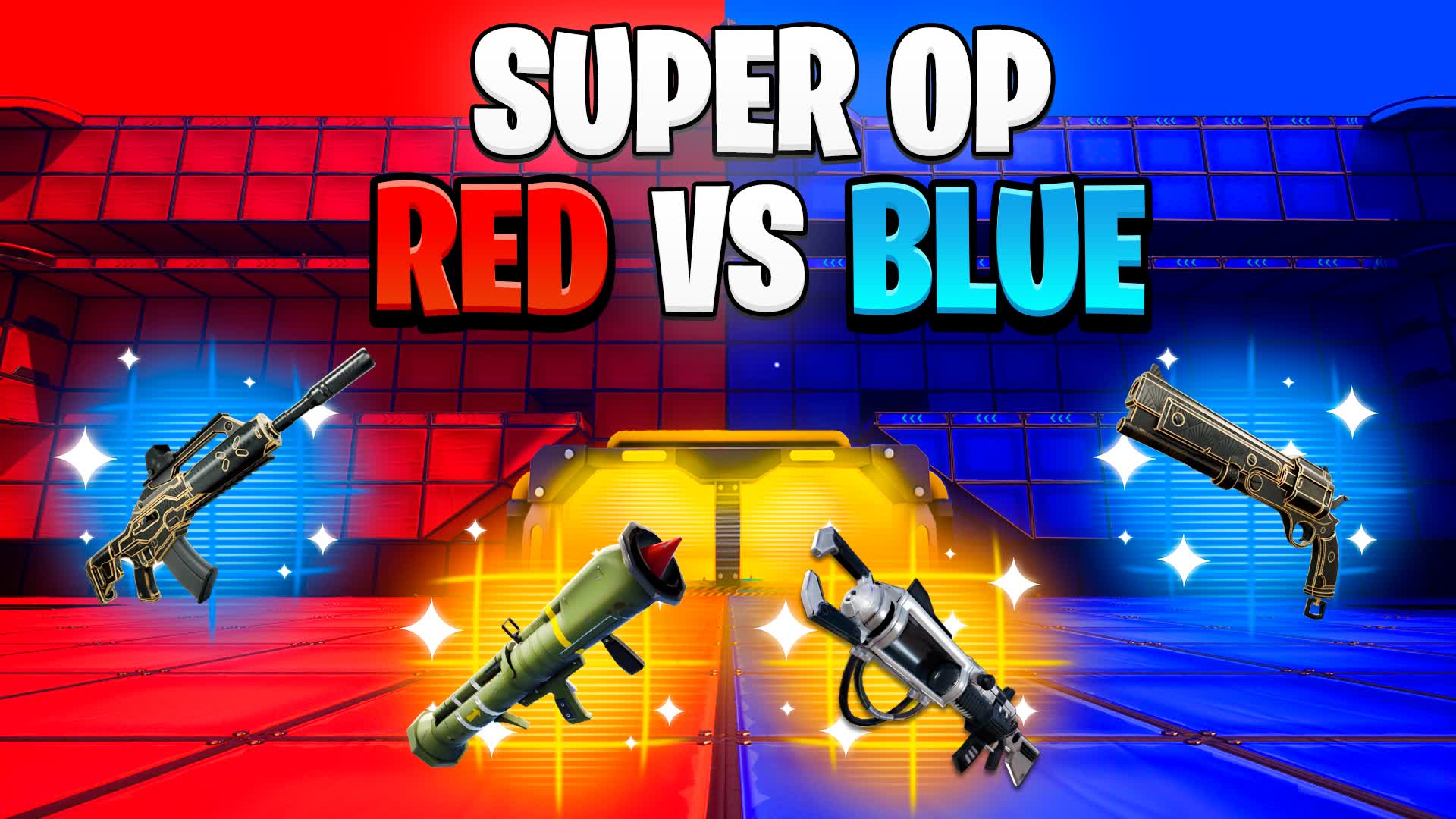 SUPER OP RED VS BLUE 🔴🔵