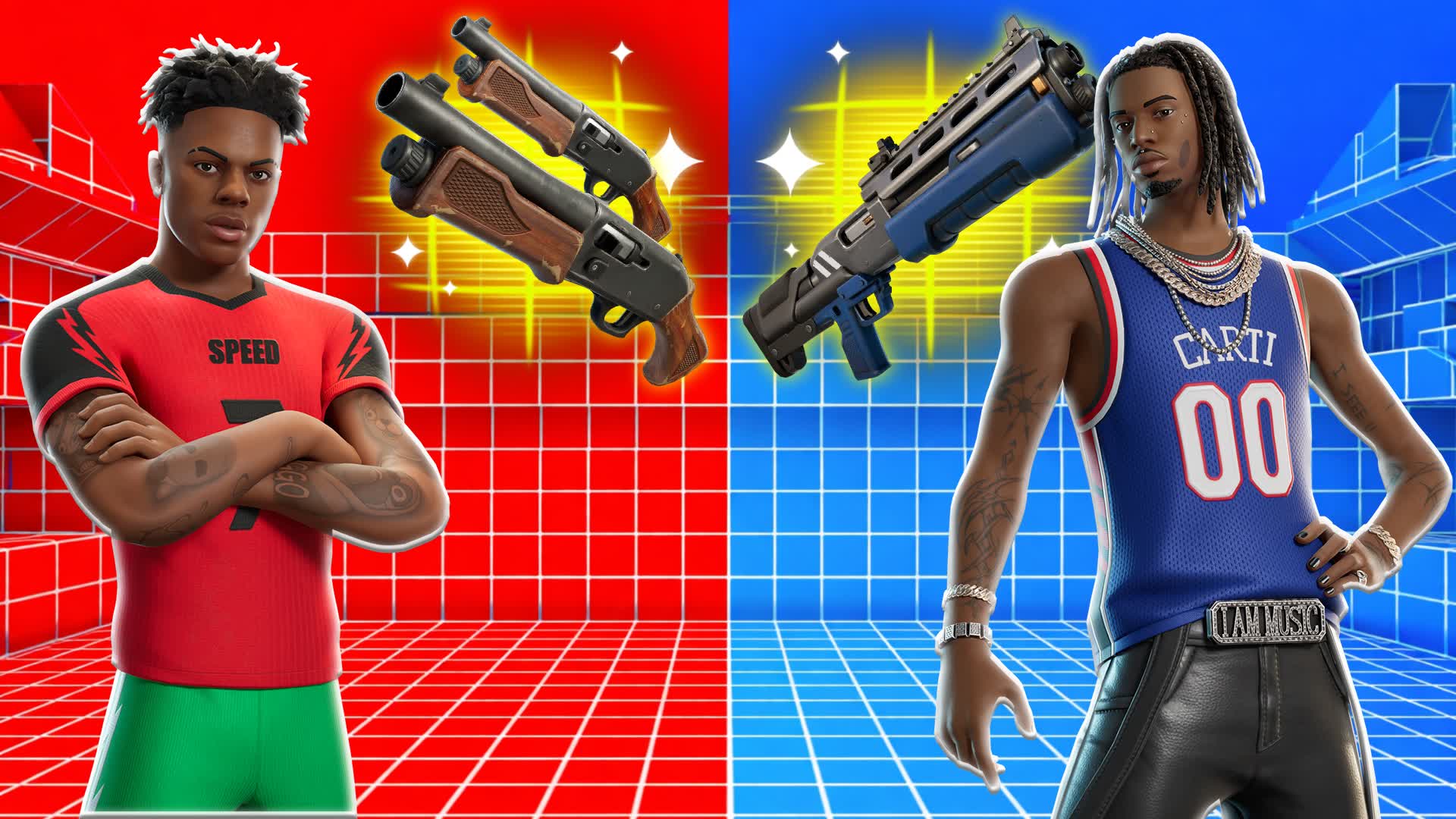 CRAZY KPOP RED VS BLUE 🔴🔵 FFA