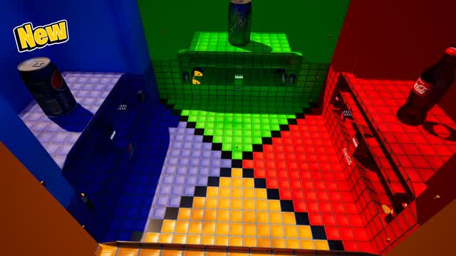 RED VS BLUE VS GREEN VS ORANGE