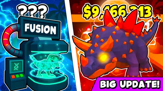 STEAL THE DINO [NEW FUSION🧬]