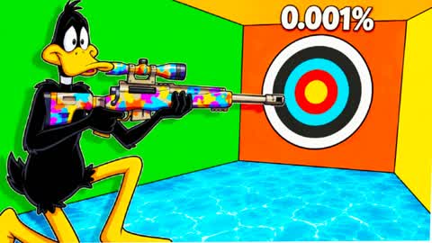 🦓 ZEBRA TRICKSHOT PARKOUR CHANGED LANES