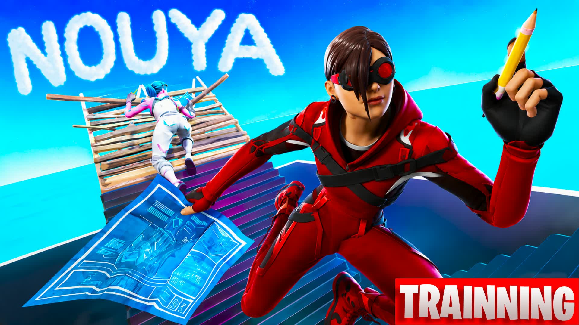 1V1 BUILD FIGHT [NOUYA] 📝