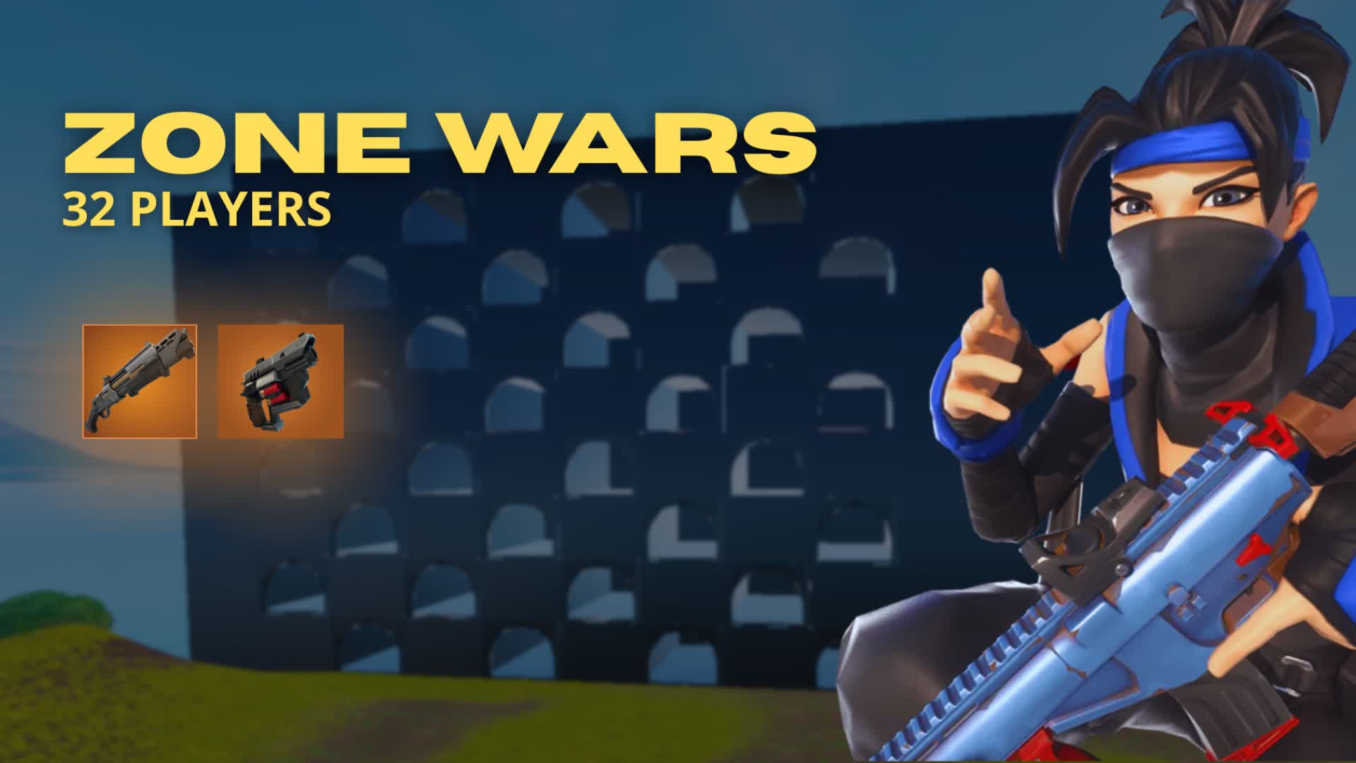Zone Wars 32 players TETEUFV
