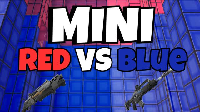 MINI đŽRED VS BLUEđ” FREE FOR ALL