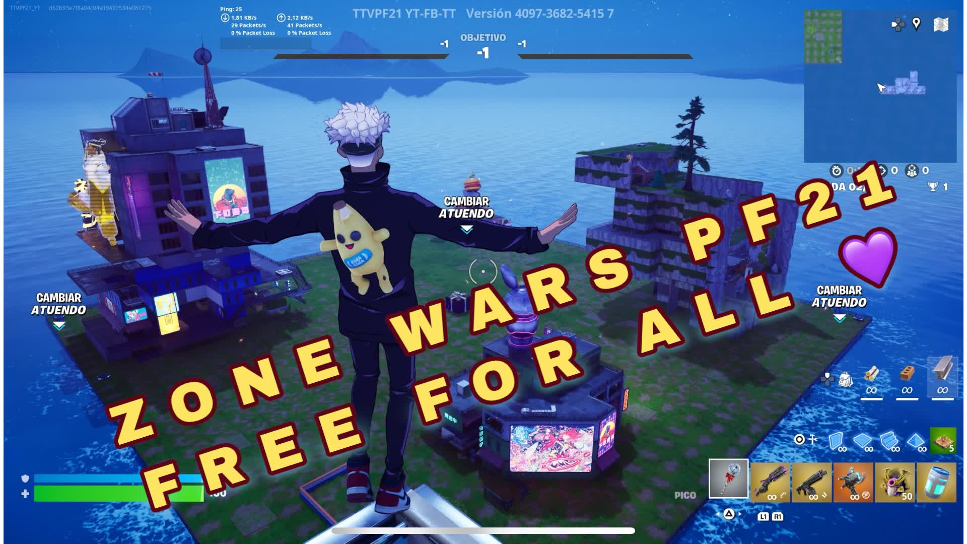 ZONE WARS PF21 FREE FOR ALL ♥️