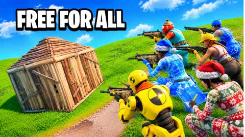 6 Players FFA - Build Fights 🎯