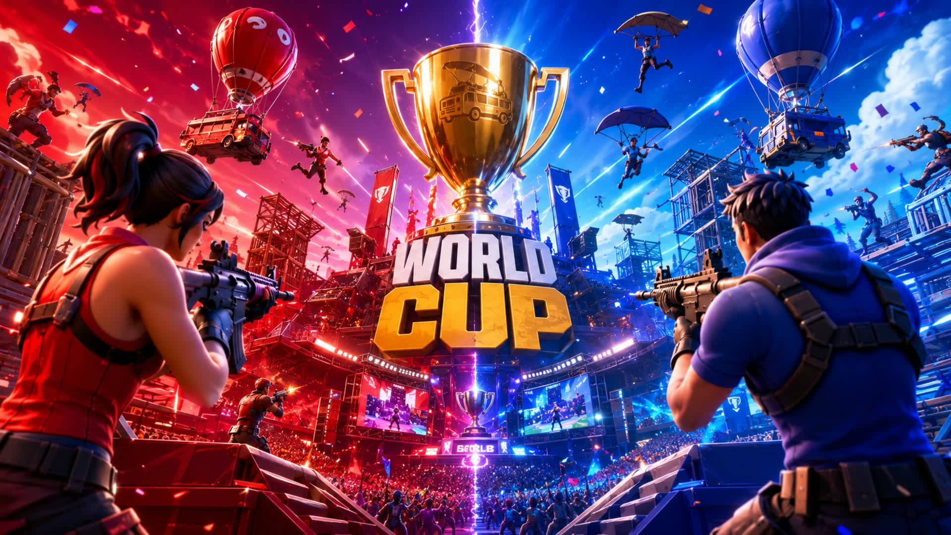 WORLD CUP RED VS BLUE