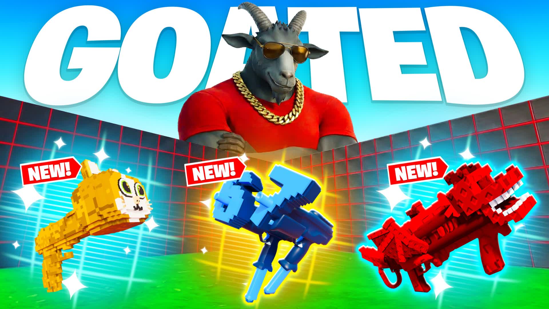 GOATED 1V1 FFA - ALL GUNS & VEHICLES