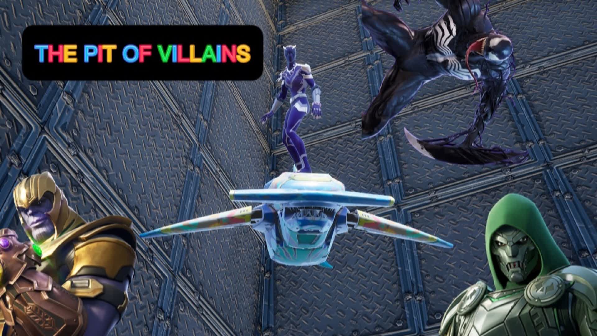 The Pit Of Villains 614899467291 by zetamikel Fortnite Creative Map