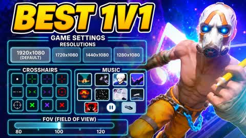 BEST 1v1 *Performance Mode*🎵