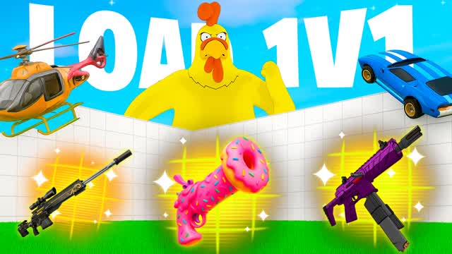 LOAD 1V1 FFA - ALL GUNS & RIDES