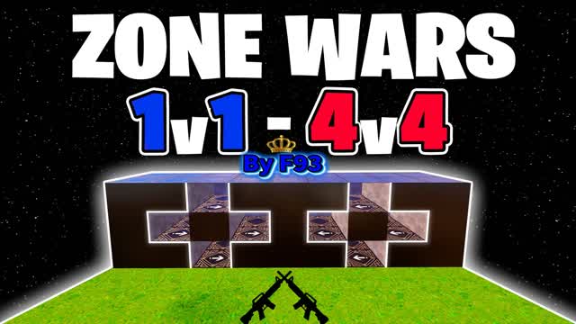 4V4 / 1v1 ZoneWars F93
