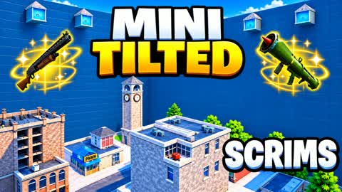 MINI TILTED TOWERS - SCRIMS