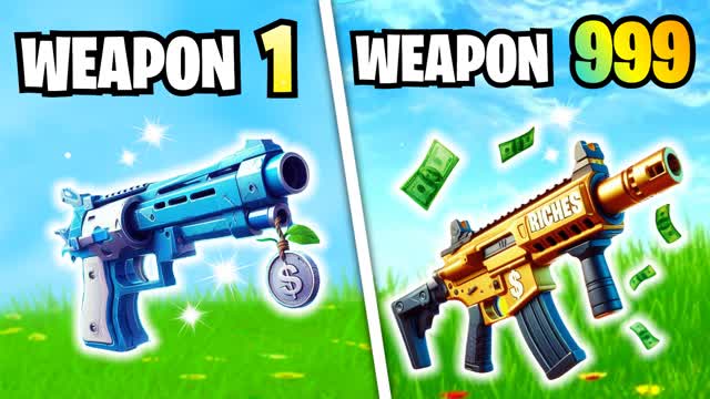 🗑️RAGS TO RICHES💰GUN GAME🔫ONE SHOT🎯