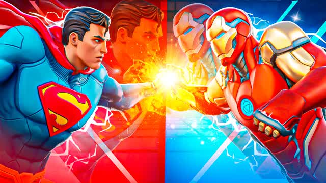 MARVEL SUPER HERO đŽđ” RED VS BLUE