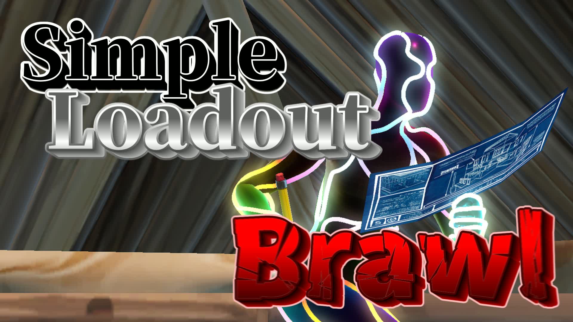 Simple Loadout Brawl, Fortnite island 4085-8292-2879 by rerunsy