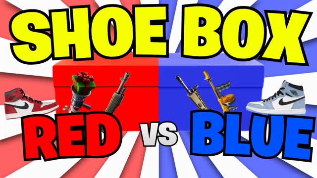 SHOE BOX RED VS BLUE 👟