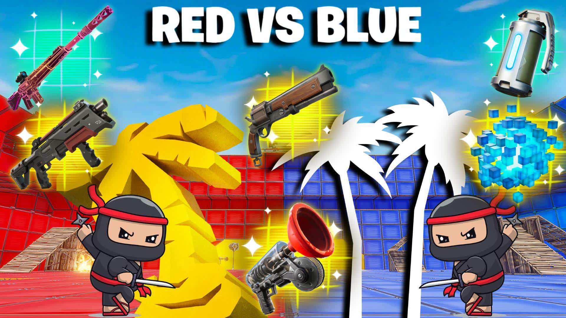 UPDATED DAY VS NIGHT RED VS BLUE 🔴🔵