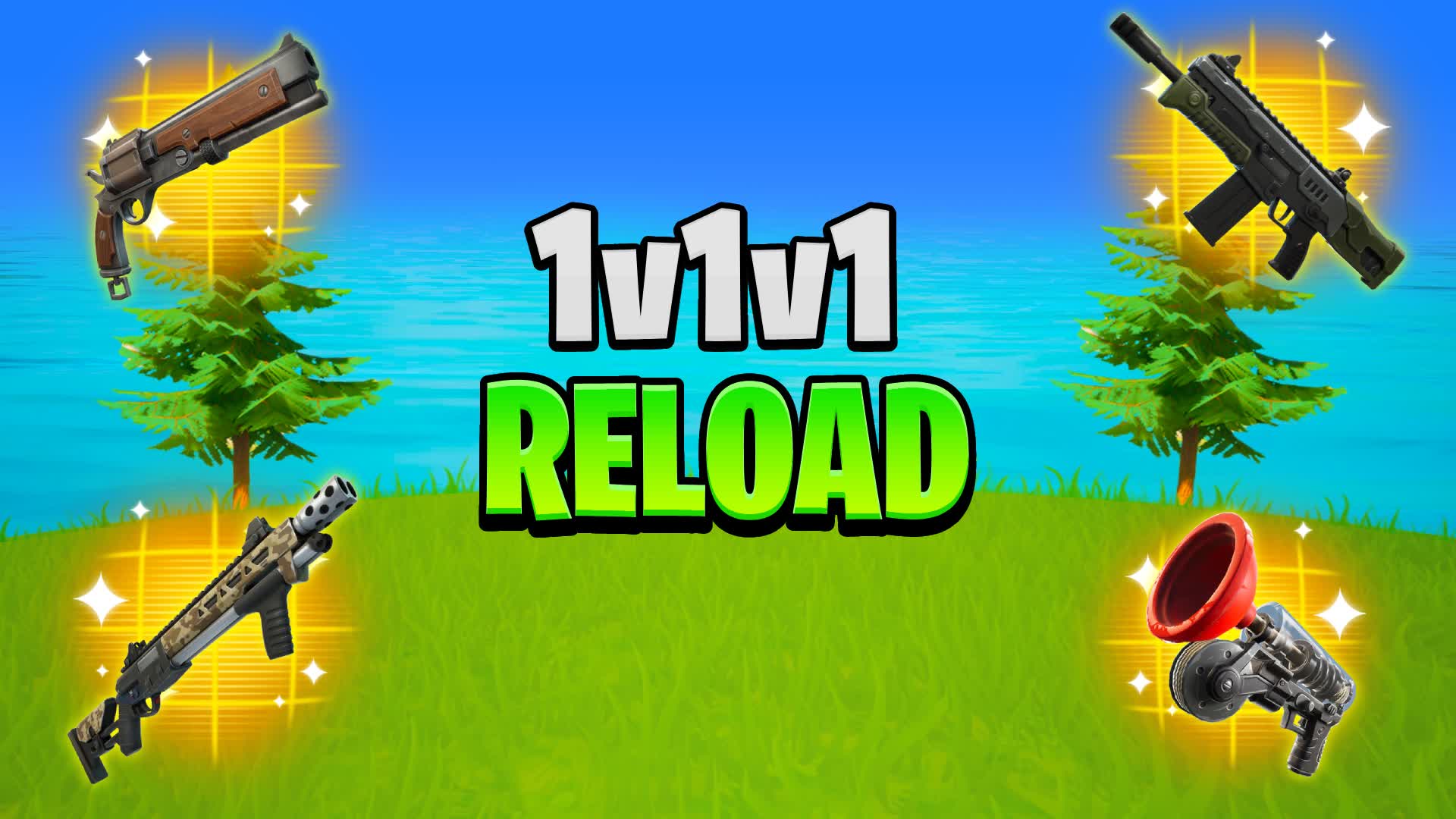 SUPER 1V1V1 RELOAD 1V1 REALISTICS FFA🏆