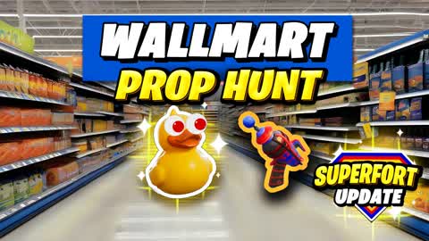 ウォールマートスーパーフォートプロップハント 🛒