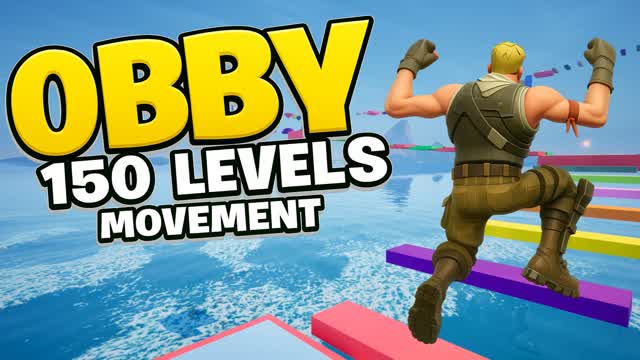OBBY PARKOUR 150LVL MOOVEMENT
